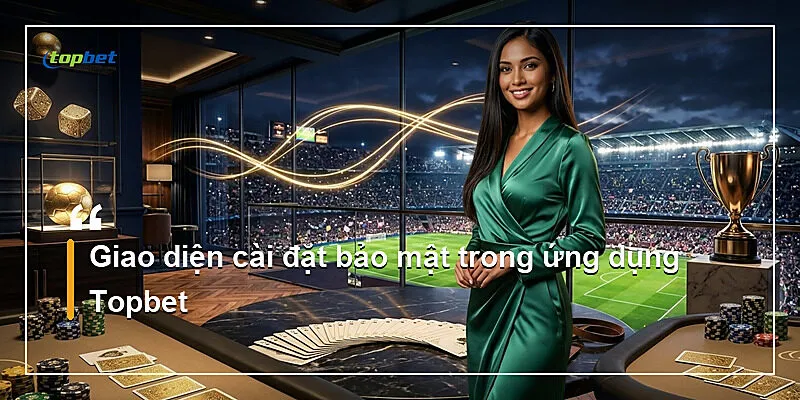 Chính Sách Bảo Mật Topbet | Bảo Vệ Dữ Liệu 2026 3 Giao diện cài đặt bảo mật trong ứng dụng Topbet